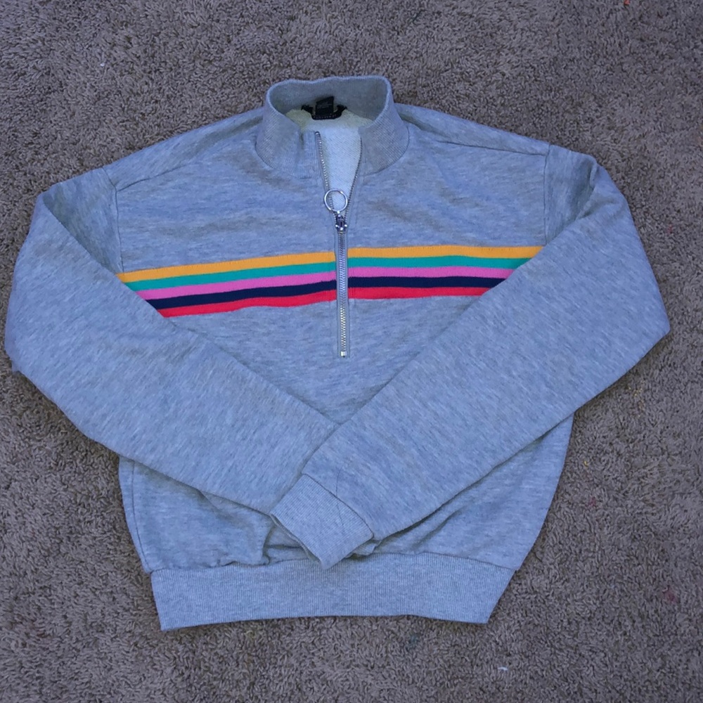 forever 21 quarter zip